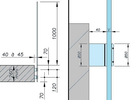 Conector herraje de unión 2
